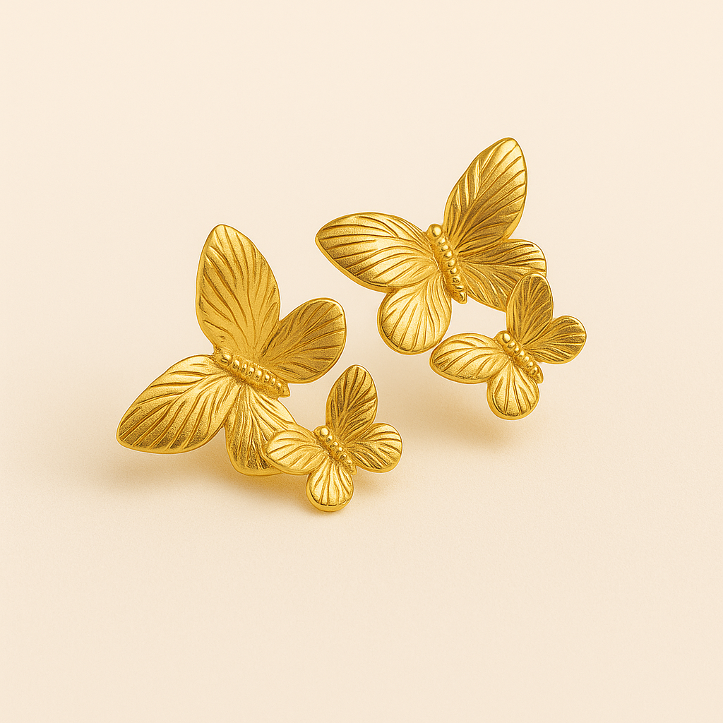 Butterfly Earrings by LIES
