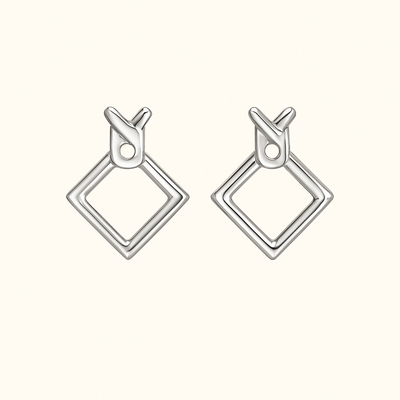 KIKI Geometric Diamond Earrings