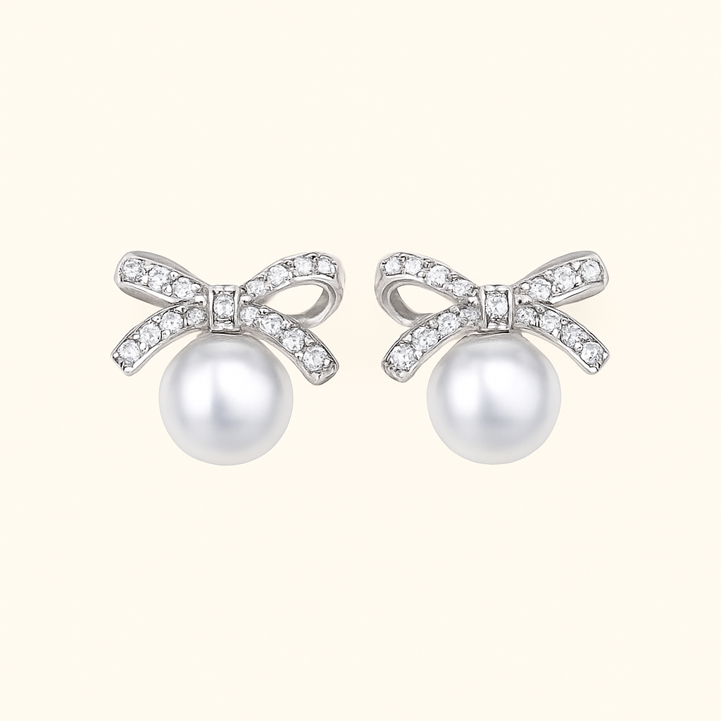 Classic Pearl Earrings from MALTA