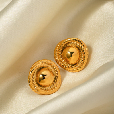 ARIANA Elegant Gold Earrings