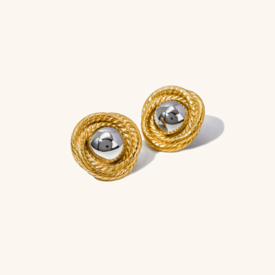 ARIANA Elegant Gold Earrings