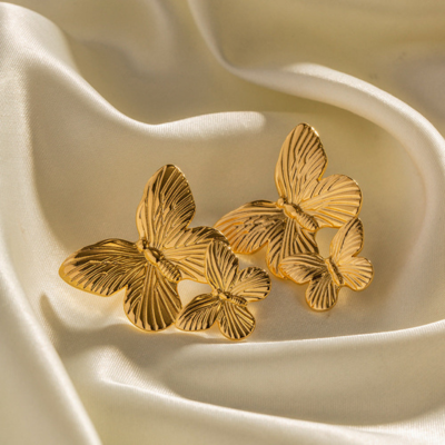Butterfly Earrings by LIES