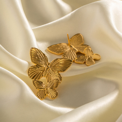 Butterfly Earrings by LIES
