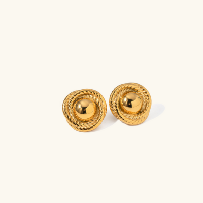 ARIANA Elegant Gold Earrings