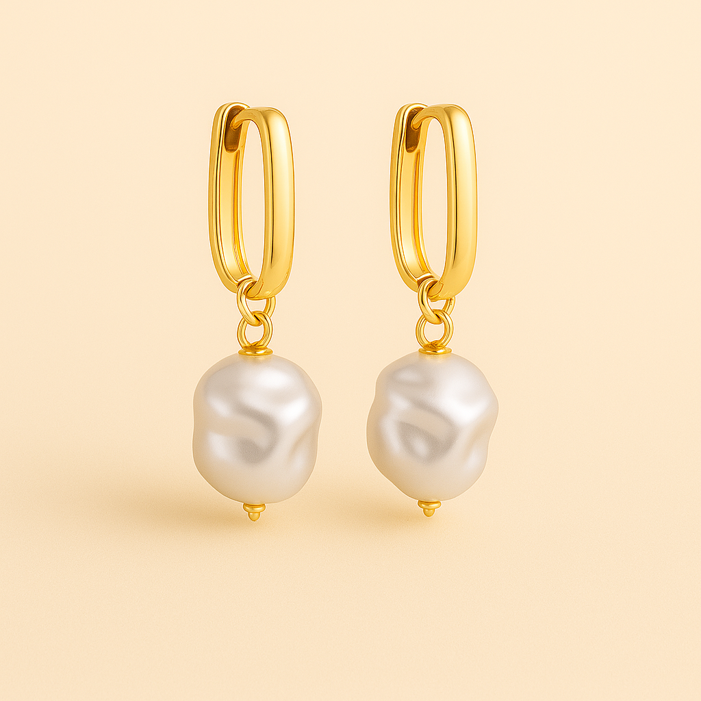 DENISE Elegant Pearl Earrings