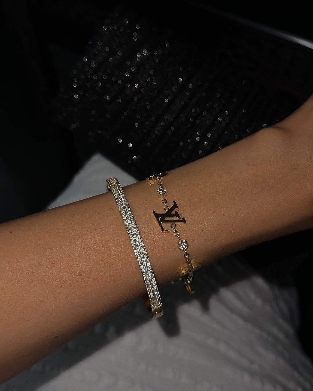 Gold Lottie Bracelet