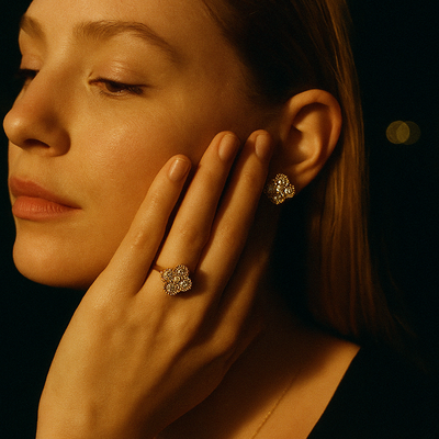Clover-Inspired Ring