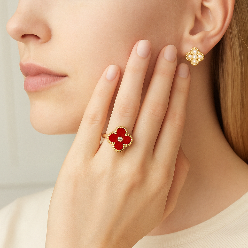 Clover-Inspired Ring