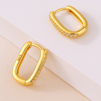 Melissa Square Stud Earrings