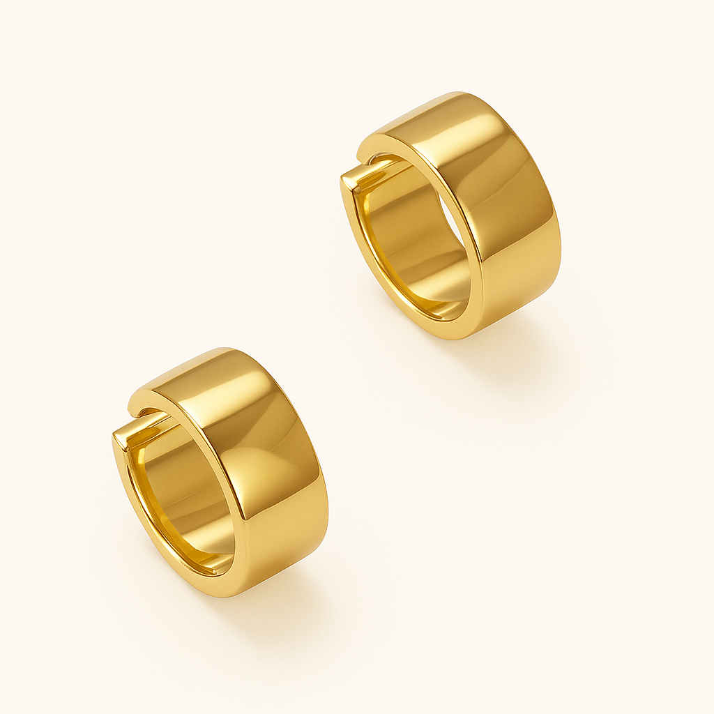 LIVIA Mini Gold Hoop Earrings