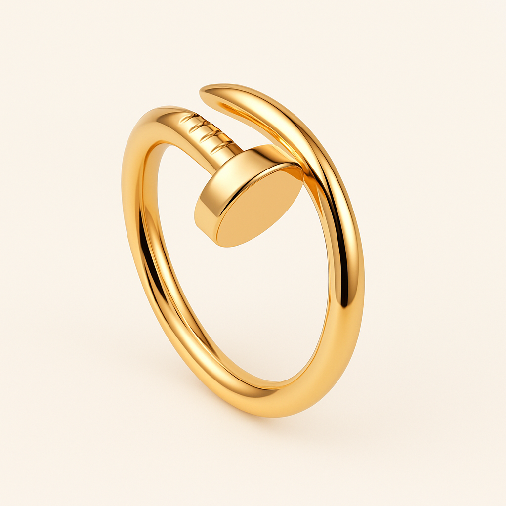 Gold SPIJKER Ring