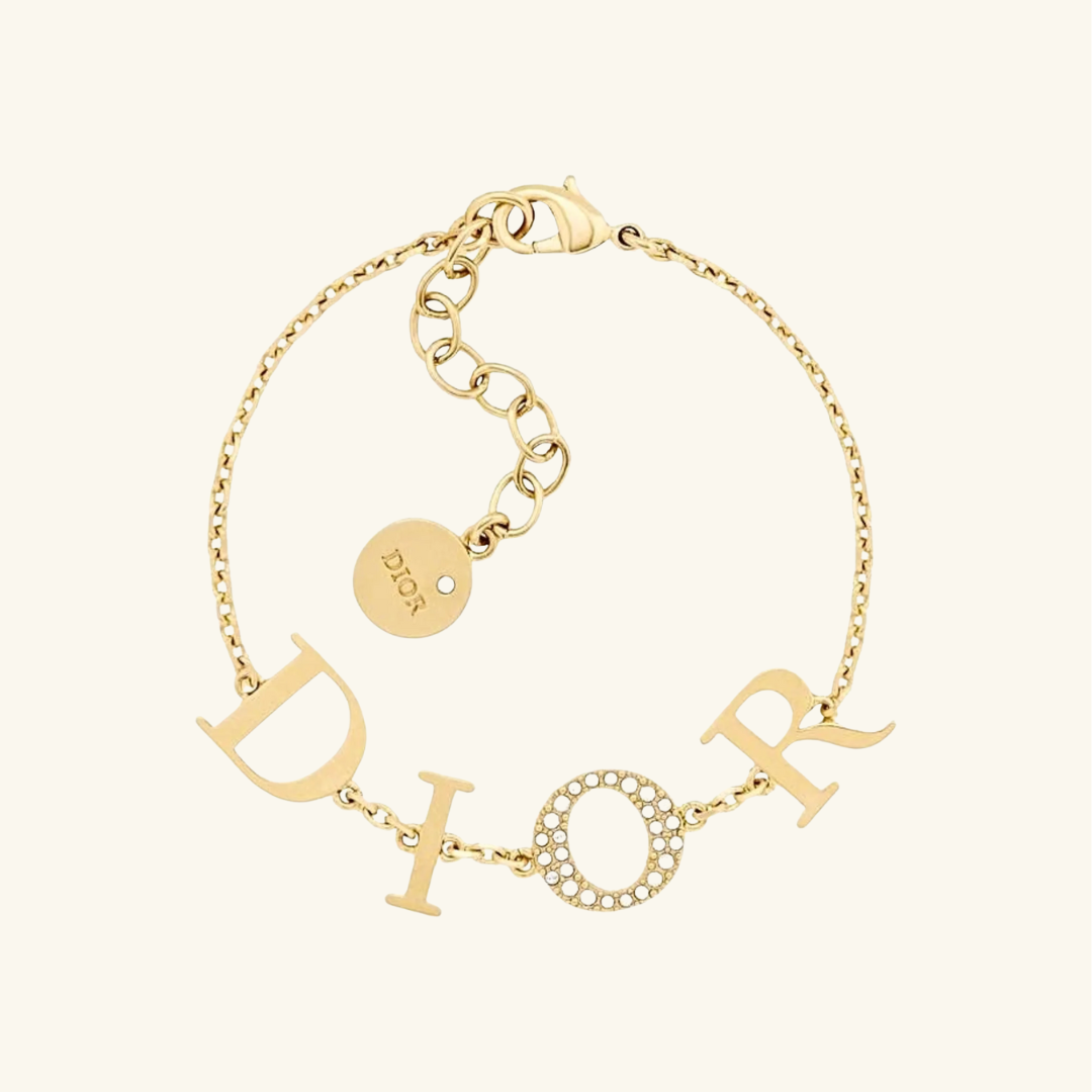 18K Gold CD Bracelet