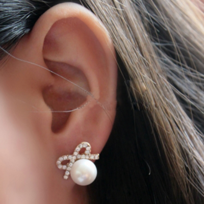 Classic Pearl Earrings from MALTA