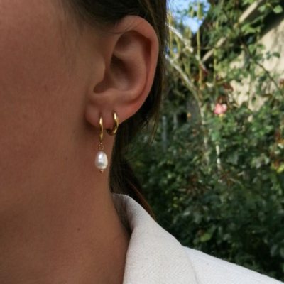 Bethany Pearl Drop Earrings