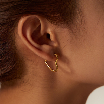 MIJNTJE Heart-Shaped Earrings
