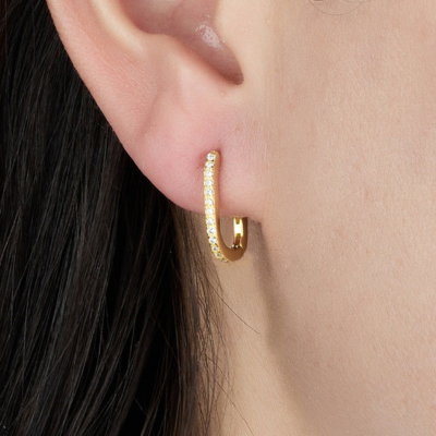 Melissa Square Stud Earrings